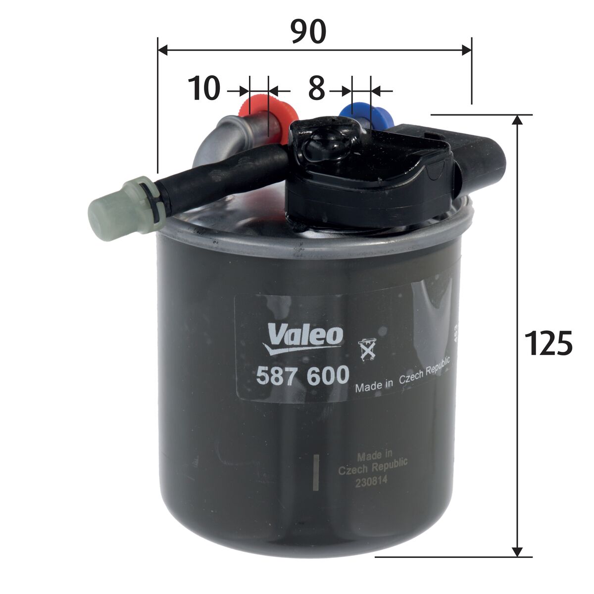 Filtro carburante - 587600 VALEO